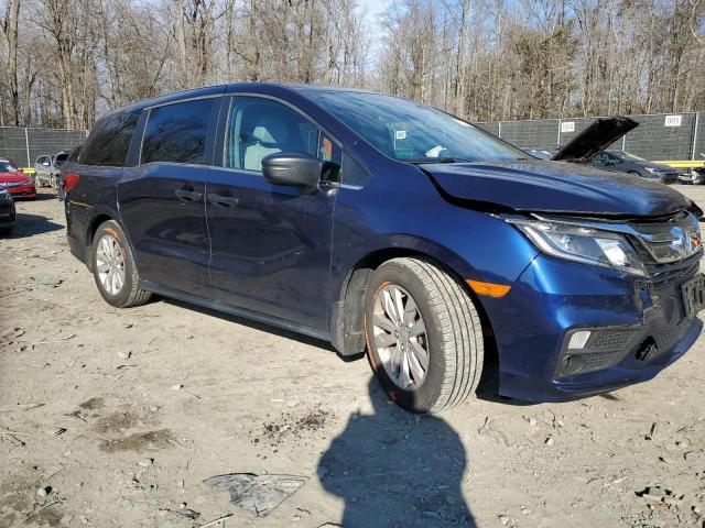 5FNRL6H22KB129188 - 2019 HONDA ODYSSEY LX BLUE photo 4