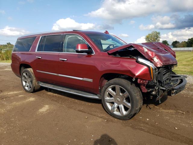 1GYS4HKJ2HR244882 - 2017 CADILLAC ESCALADE ESV LUXURY წითელი ფოტო 4