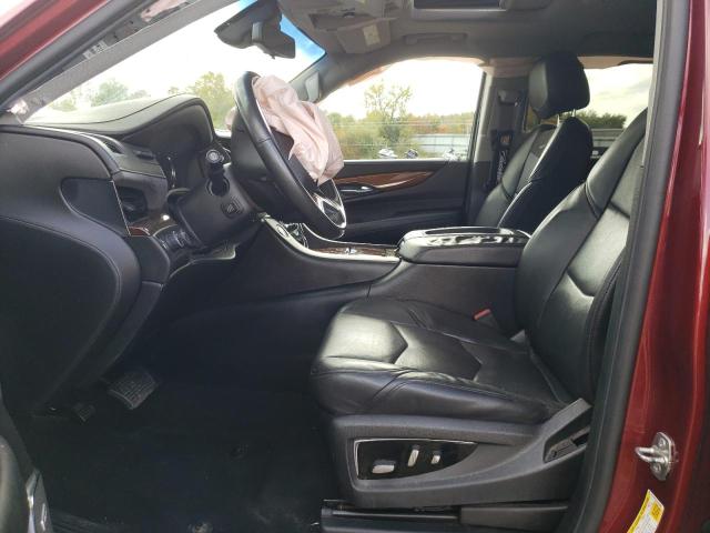 1GYS4HKJ2HR244882 - 2017 CADILLAC ESCALADE ESV LUXURY წითელი ფოტო 7