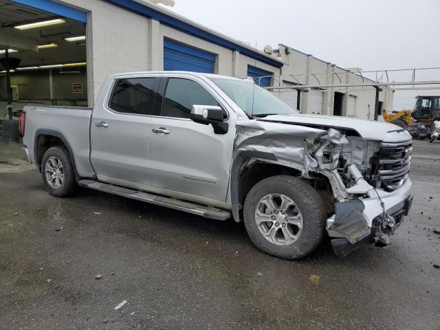 3GTUUDED3NG582770 - 2022 GMC SIERRA K1500 SLT SILVER photo 4