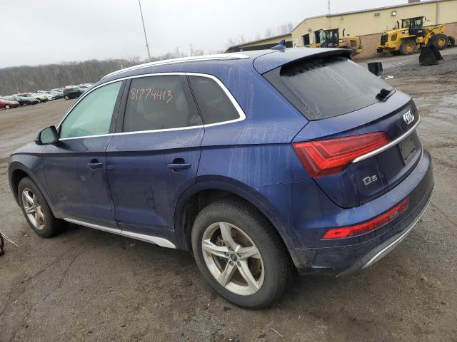 WA1AAAFY0M2095992 - 2021 AUDI Q5 PREMIUM BLUE photo 2