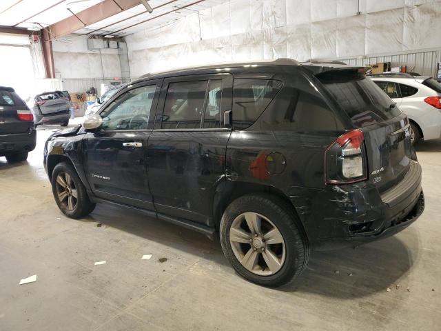 1C4NJDEB6HD142541 - 2017 JEEP COMPASS LATITUDE BLACK photo 2