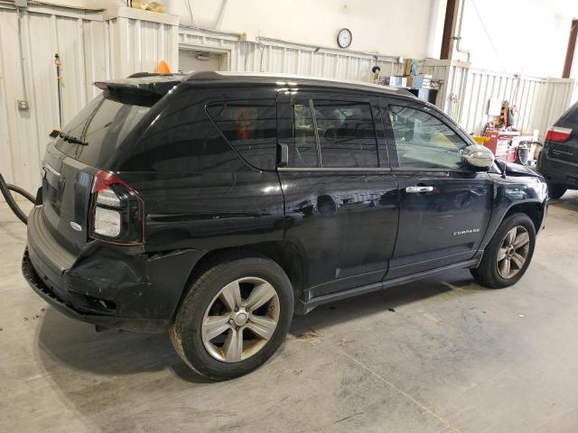 1C4NJDEB6HD142541 - 2017 JEEP COMPASS LATITUDE BLACK photo 3
