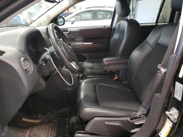 1C4NJDEB6HD142541 - 2017 JEEP COMPASS LATITUDE BLACK photo 7