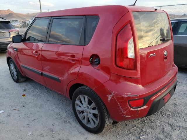 KNDJT2A55D7605940 - 2013 KIA SOUL RED photo 2