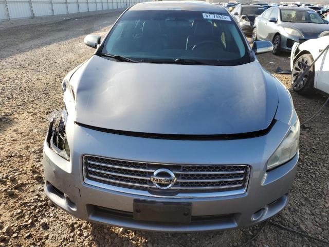 1N4AA51EX9C816806 - 2009 NISSAN MAXIMA S SILVER photo 5