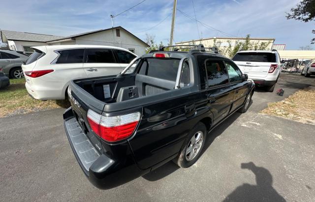 4S4BT62C767100652 - 2006 SUBARU BAJA SPORT BLACK photo 4