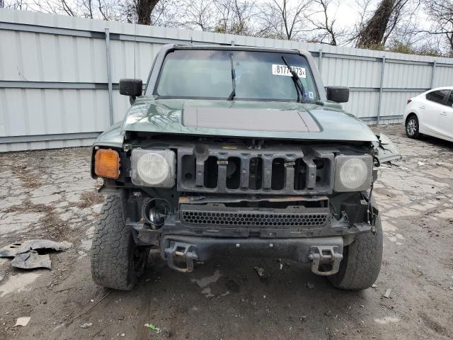 5GTDN136368168453 - 2006 HUMMER H3 GREEN photo 5