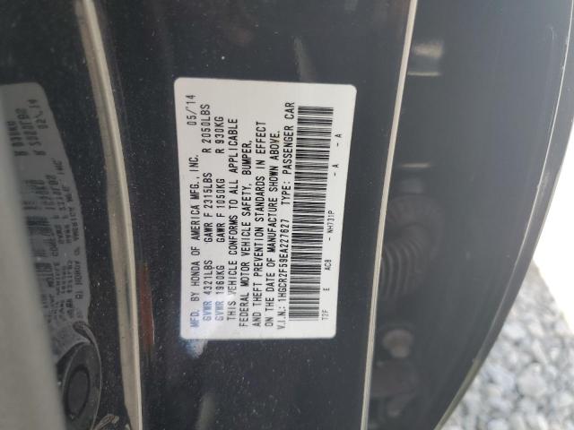 1HGCR2F59EA227627 - 2014 HONDA ACCORD SPORT შავი ფოტო 13