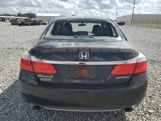 1HGCR2F59EA227627 - 2014 HONDA ACCORD SPORT შავი ფოტო 6