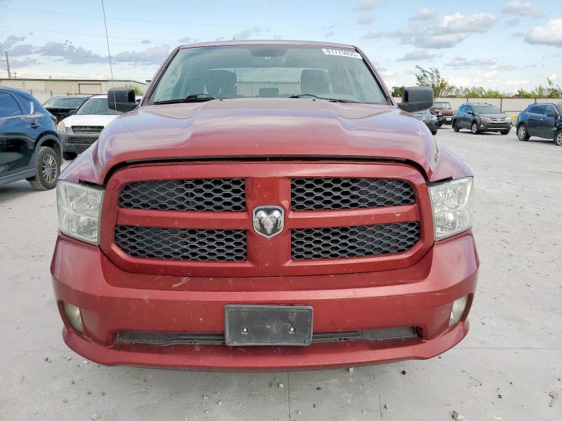 1C6RR6FT8DS665778 - 2013 RAM 1500 ST MAROON photo 5