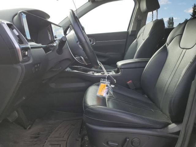 KNDRHDLG5P5183666 - 2023 KIA SORENTO EX BLACK photo 7