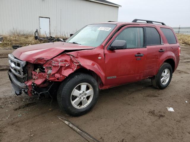 1FMCU03178KB12277 - 2008 FORD ESCAPE XLT RED photo 1