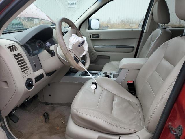 1FMCU03178KB12277 - 2008 FORD ESCAPE XLT RED photo 7