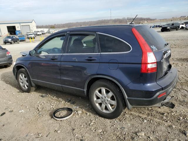 JHLRE48767C013719 - 2007 HONDA CR-V EXL BLUE photo 2