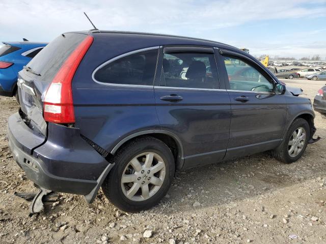 JHLRE48767C013719 - 2007 HONDA CR-V EXL BLUE photo 3