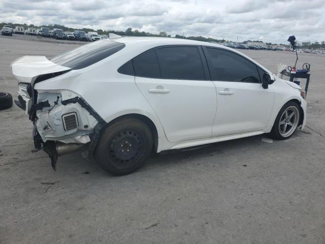 JTDEPRAE5LJ078935 - 2020 TOYOTA COROLLA LE WHITE photo 3