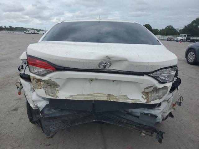 JTDEPRAE5LJ078935 - 2020 TOYOTA COROLLA LE WHITE photo 6