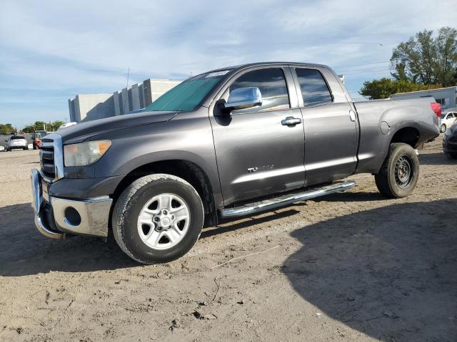 5TFRU5F18CX027371 - 2012 TOYOTA TUNDRA DOUBLE CAB SR5 CHARCOAL photo 1