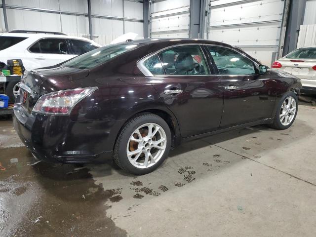 1N4AA5AP5EC431049 - 2014 NISSAN MAXIMA S MAROON photo 3