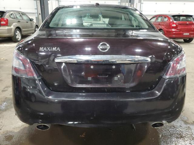 1N4AA5AP5EC431049 - 2014 NISSAN MAXIMA S MAROON photo 6