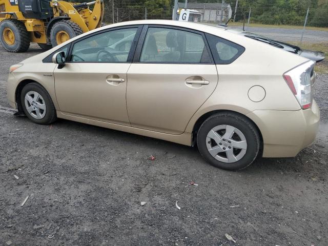 JTDKN3DU2A1241823 - 2010 TOYOTA PRIUS ოქროსფერი ფოტო 2
