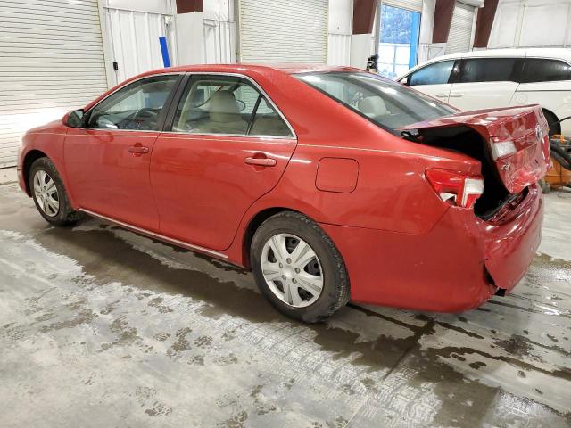 4T1BF1FK1CU540231 - 2012 TOYOTA CAMRY BASE RED photo 2