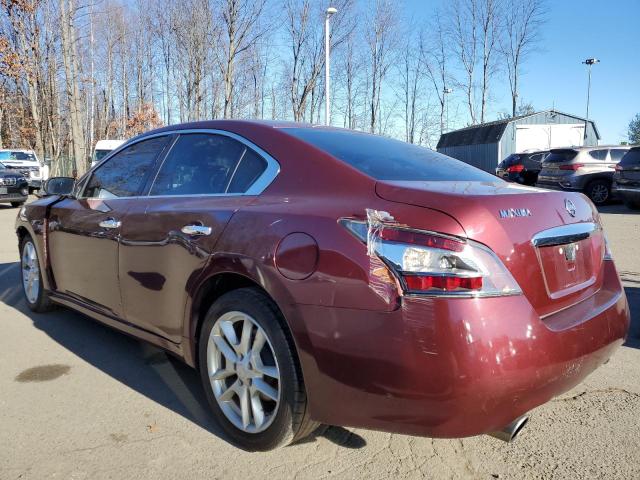 1N4AA5AP1CC847130 - 2012 NISSAN MAXIMA S MAROON photo 2