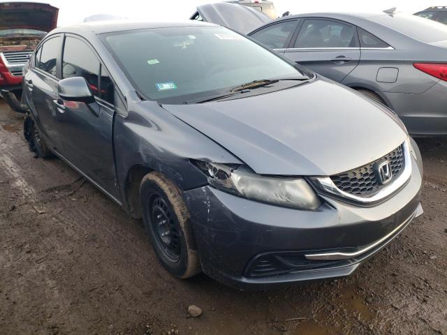 19XFB2F55DE000334 - 2013 HONDA CIVIC LX GRAY photo 4