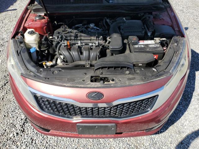 5XXGN4A74DG161006 - 2013 KIA OPTIMA EX RED photo 11