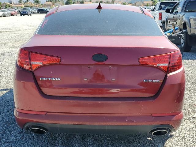 5XXGN4A74DG161006 - 2013 KIA OPTIMA EX RED photo 6