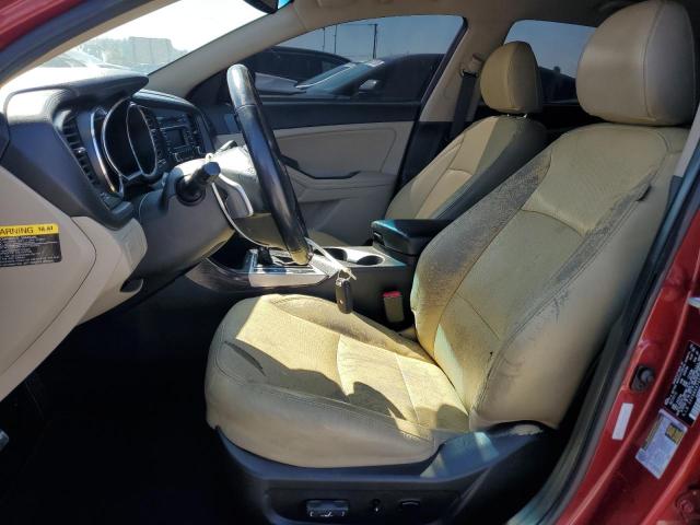 5XXGN4A74DG161006 - 2013 KIA OPTIMA EX RED photo 7