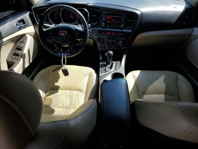 5XXGN4A74DG161006 - 2013 KIA OPTIMA EX RED photo 8