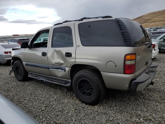 1GNEK13T01R226541 - 2001 CHEVROLET TAHOE K1500 BEIGE photo 2