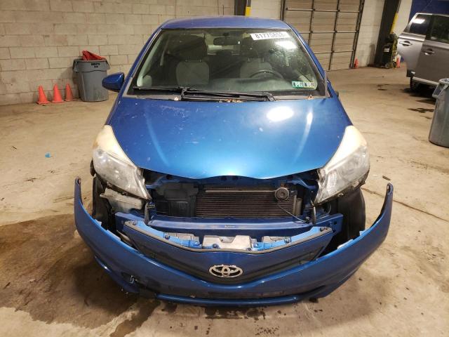 JTDJTUD3XCD515186 - 2012 TOYOTA YARIS BLUE photo 5