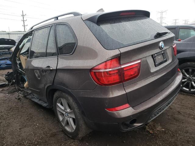 5UXZV4C59D0E10925 - 2013 BMW X5 XDRIVE35I BROWN photo 2