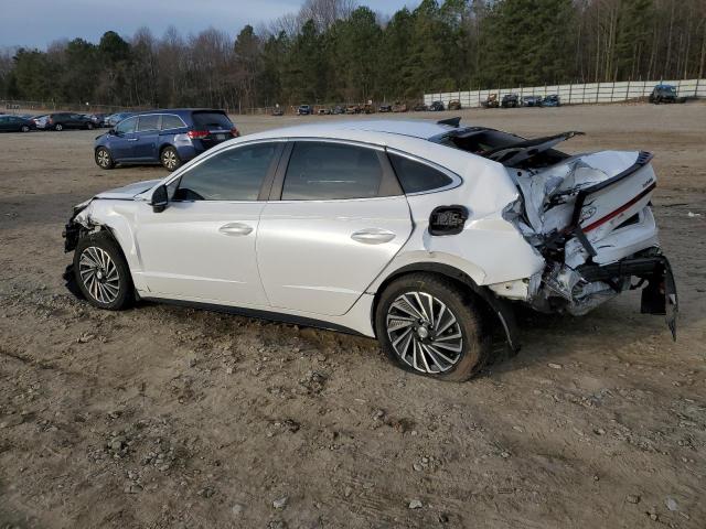 KMHL34JJ5NA039215 - 2022 HYUNDAI SONATA HYBRID WHITE photo 2