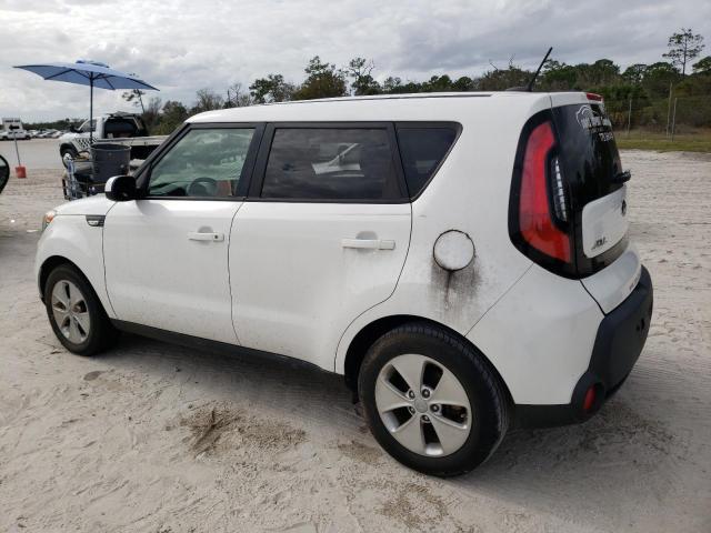 KNDJN2A24E7081035 - 2014 KIA SOUL WHITE photo 2