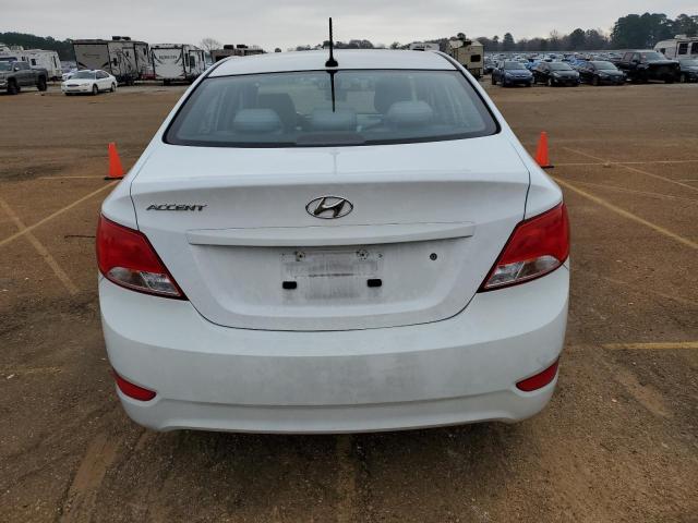 KMHCT4AEXHU241585 - 2017 HYUNDAI ACCENT SE WHITE photo 6