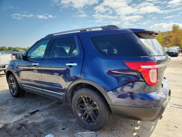 1FMHK8D84BGA02089 - 2011 FORD EXPLORER XLT ლურჯი ფოტო 2