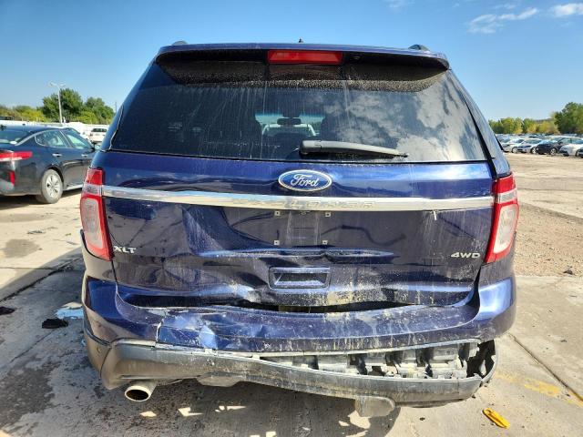 1FMHK8D84BGA02089 - 2011 FORD EXPLORER XLT ლურჯი ფოტო 6