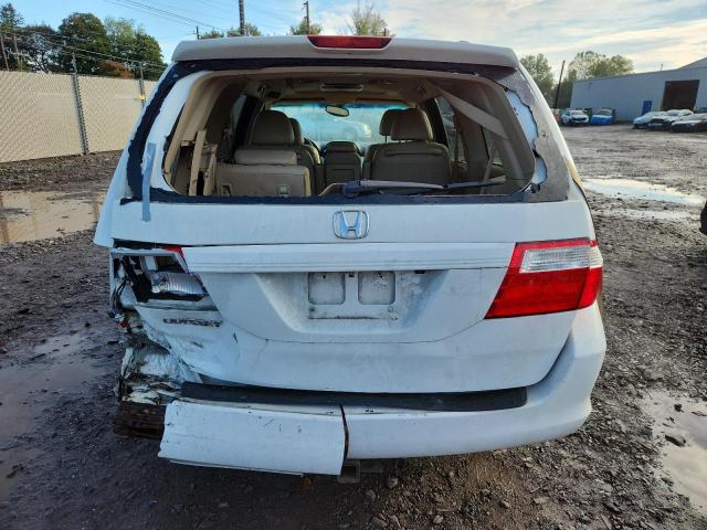 5FNRL38757B103346 - 2007 HONDA ODYSSEY EXL WHITE photo 6
