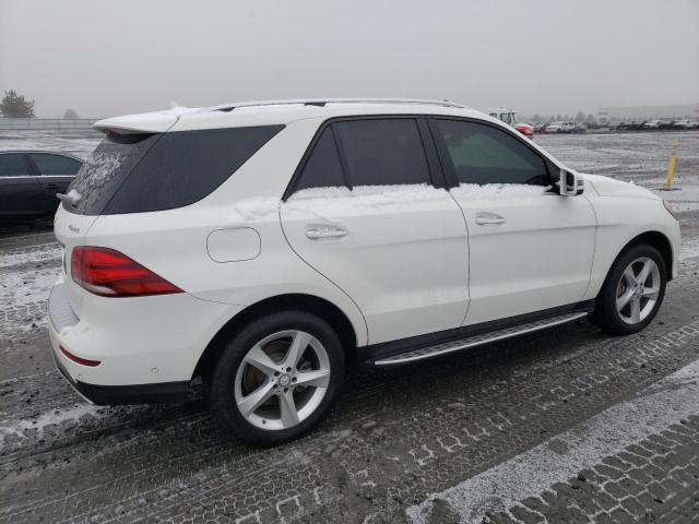 4JGDA5HB2HA825587 - 2017 MERCEDES-BENZ GLE 350 4MATIC WHITE photo 3