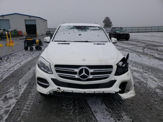 4JGDA5HB2HA825587 - 2017 MERCEDES-BENZ GLE 350 4MATIC WHITE photo 5