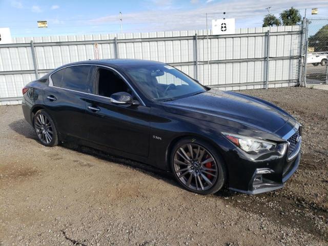 JN1FV7AP4JM460520 - 2018 INFINITI Q50 RED SPORT 400 BLACK photo 4