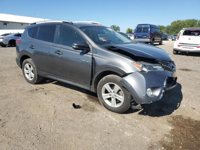 JTMRFREV0ED090202 - 2014 TOYOTA RAV4 XLE GRAY photo 4