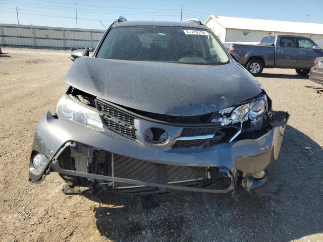 JTMRFREV0ED090202 - 2014 TOYOTA RAV4 XLE GRAY photo 5