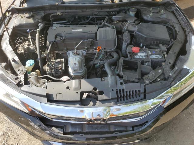 1HGCR2F35HA155991 - 2017 HONDA ACCORD LX Czarny zdjęcie 11
