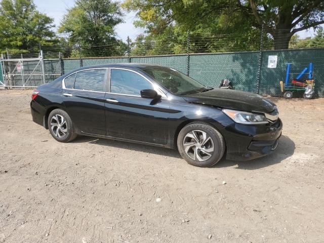 1HGCR2F35HA155991 - 2017 HONDA ACCORD LX Czarny zdjęcie 4