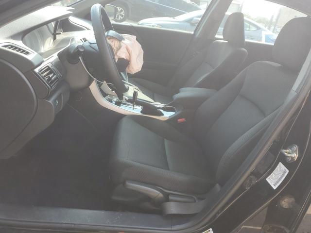 1HGCR2F35HA155991 - 2017 HONDA ACCORD LX Czarny zdjęcie 7